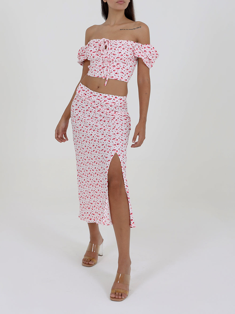 Trendy Two Piece Skirt Set