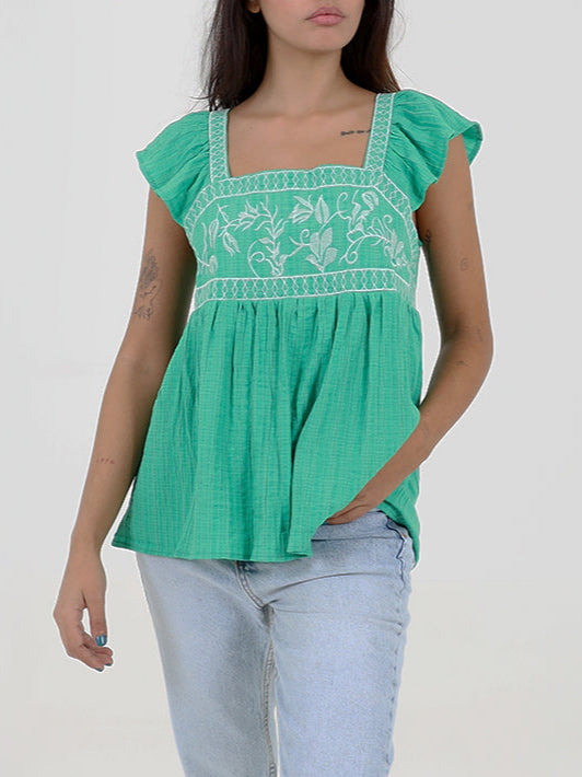 Square Neck Top